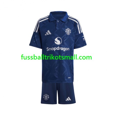 Fußballtrikots Manchester United Kinder 2024-2025 Kurzarm Auswärts-trikot kaufen